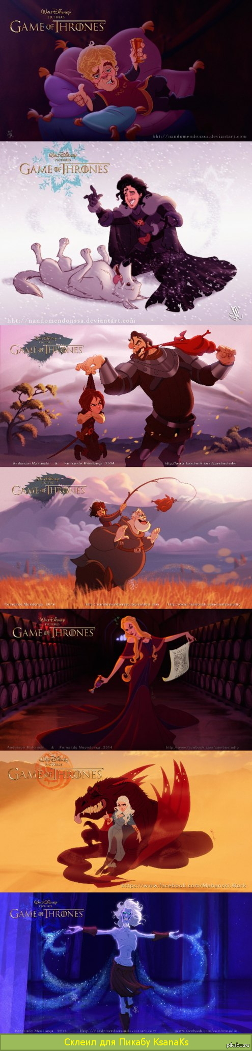     Disney By Fernando Mendon&amp;#231;a  Anderson Mahanski