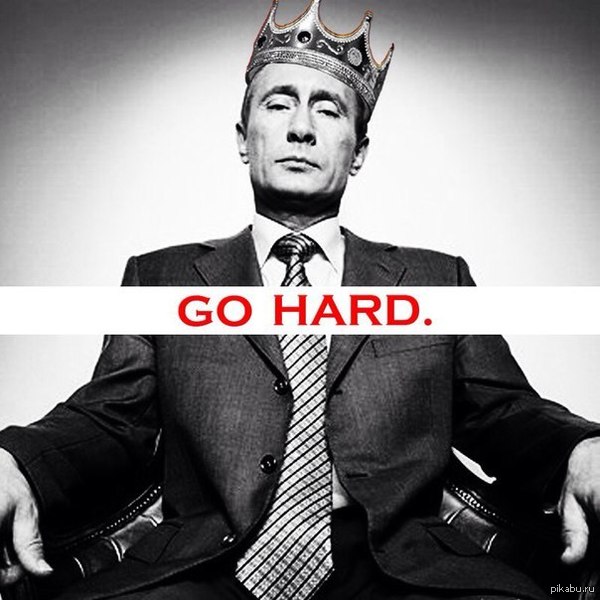 &quot;Go hard like Vladimir Putin&quot;   ,   !   -  Architects Music Group K.King     Beni Maniaci     Vladimir Putin.