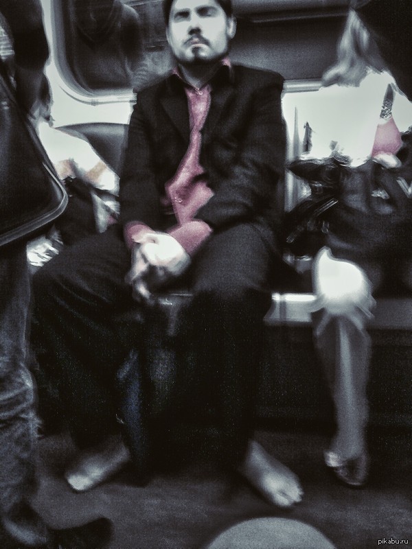 Утро в метро. Неожиданно.