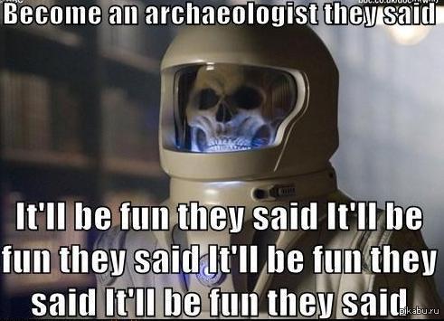 Archeology is fun! - Doctor Who, Vashta Nerada, 9GAG, Images