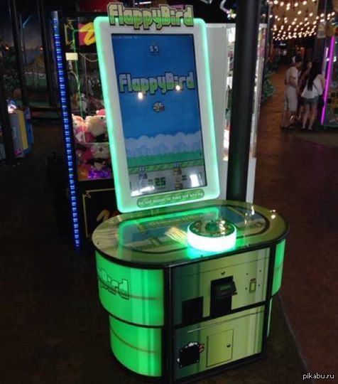 Автомата андроида. Bird Diver Arcade.