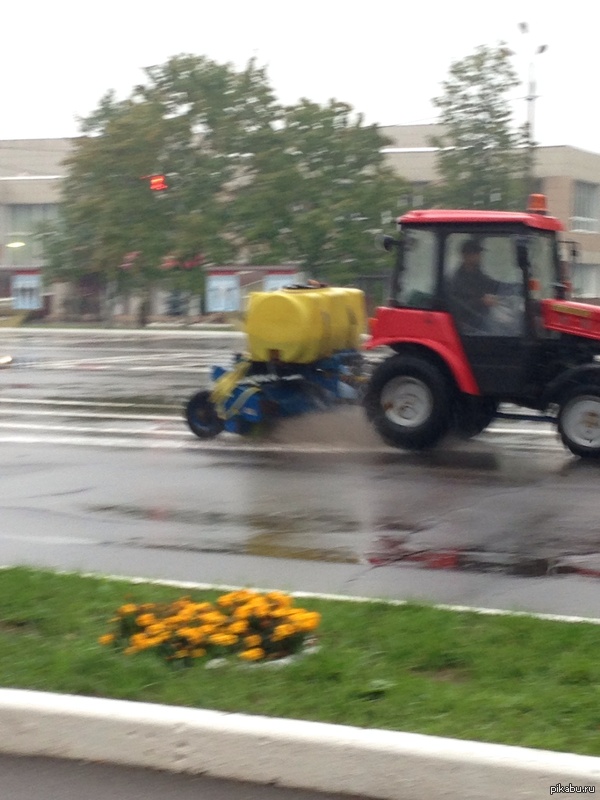 Уборка луж в военке 3 (тяжелая артиллерия )