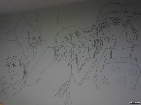 3 с половиной месяца назад я обещал дорисовать стену. @TheMusicalCat, обещание я выполнил)