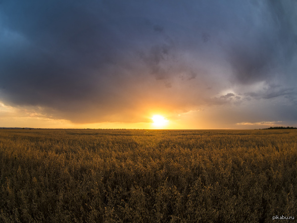 Битва закатов, ехал давеча с рыбалки, Самарская область