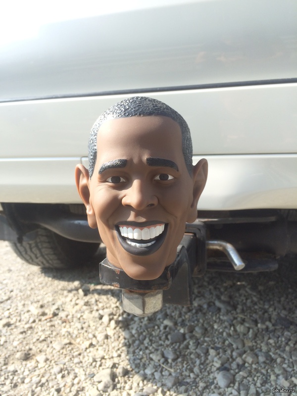 Obama - My, Barack Obama, Hitch, Jeep