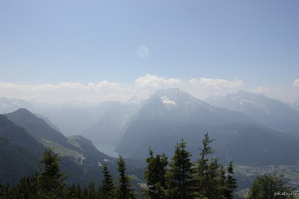 Горы в Германии.