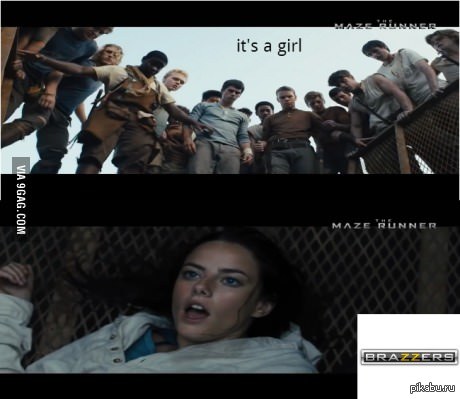 "Бегущий в лабиринте" версия Brazzers