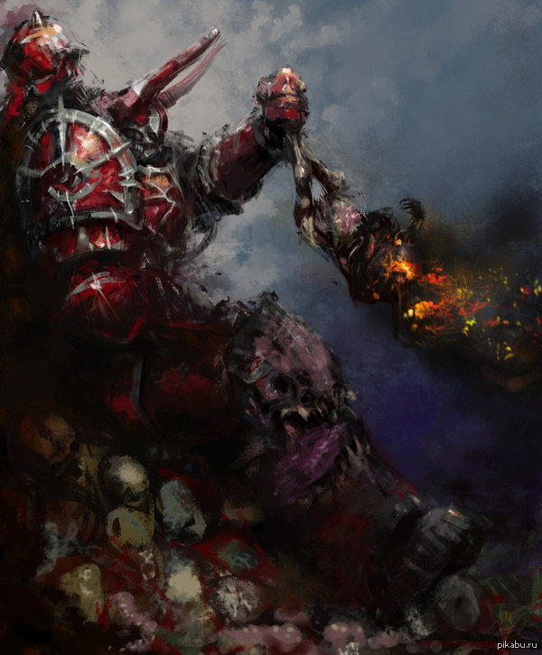 Внимание всех любителей Warhammer 40к и счастливых обладателей DOW2 Retribution