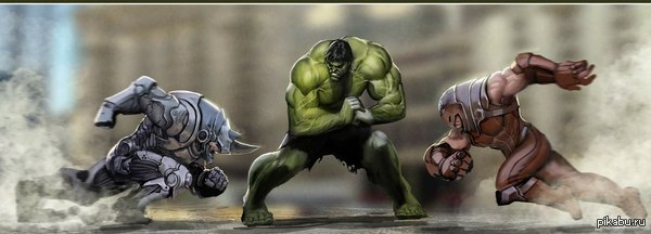  Rhino, Hulk &amp; Juggernaut
