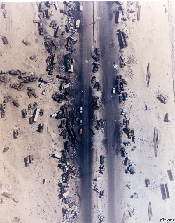 , 1991.      Highway of Death