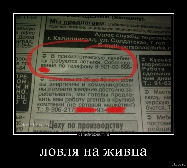 В псих лечебницу требуются летчики..