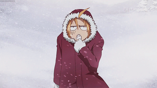 Winter Anime Gif