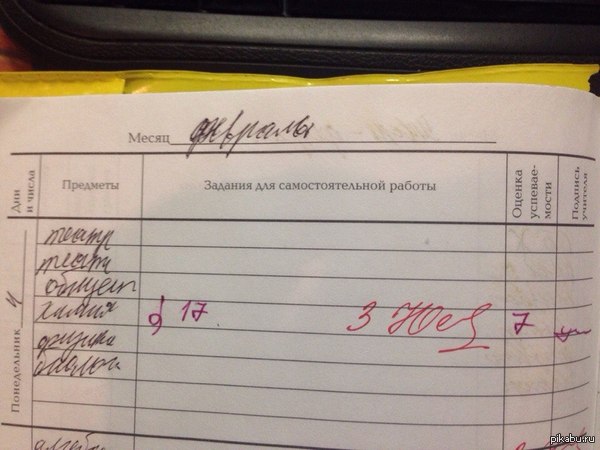 Когда-то получил 7 по химии)