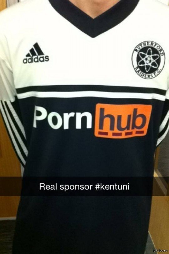 Unusual sponsor - NSFW, Footballers, Sponsor, Pornhub