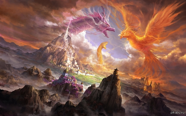 Dragon vs. Phoenix      :)    ,    " ".        =)  Dragons forever :
