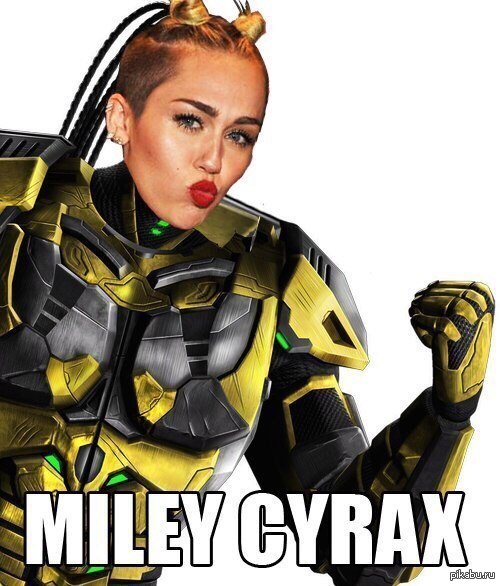 Miley Cyrax 