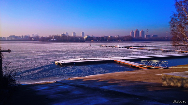 Москва. 21.11.14. Химкинское водохранилище.