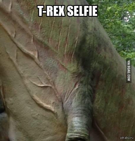 Селфи T-Rex