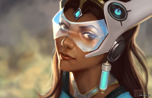 Симметра из недавно аннонсированной игры Overwatch от Blizzard