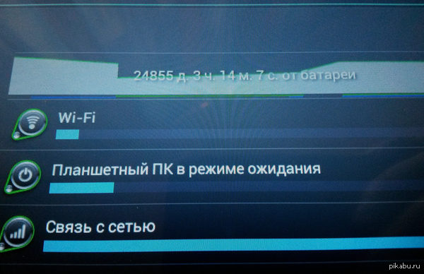 Что за батарея у этого планшета?