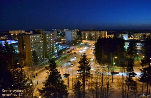 Kostomuksha - Kostomuksha, December, Centre