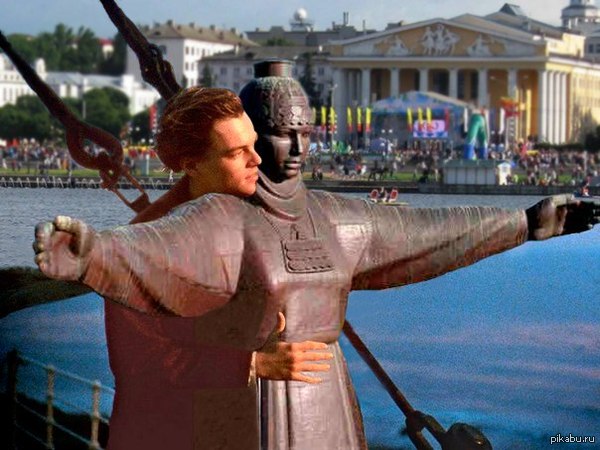 Again Cheboksary - Titanic, Cheboksary, The bay, Leonardo DiCaprio