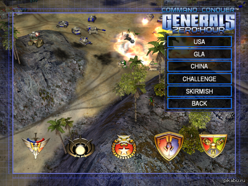Command and conquer generals.      .     .