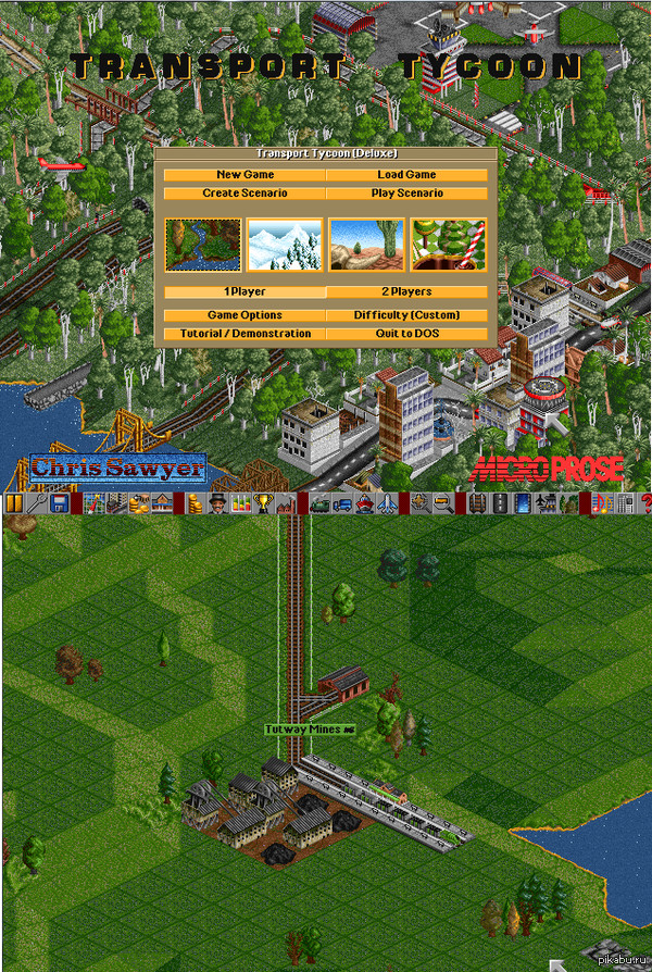    - Transport Tycoon.   - http://www.openttd.org/en/