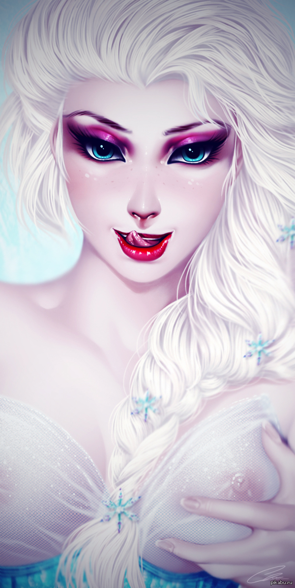 Elsa - NSFW, Elsa, , Cold heart, Not mine