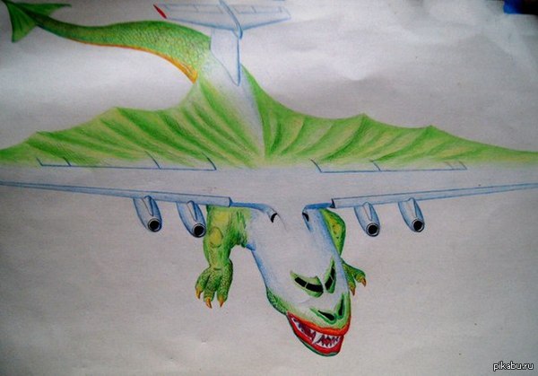 Вот такую штуку нарисовал давным давно отец моего молодого человека.