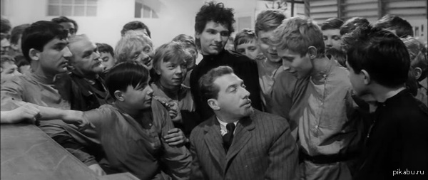 "Путь наш долог и суров,  Много предстоит трудов,  Чтобы выйти в люди".