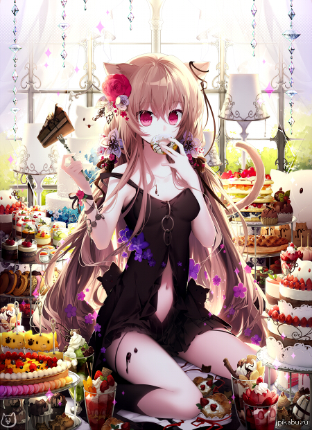 Dessert - NSFW, Anime, Art, Anime art, Copyright, , Anime original