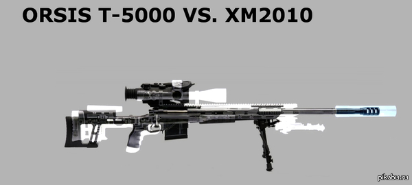ORSIS T-5000 vs. XM2010     Orsis T-5000   Remington XM2010