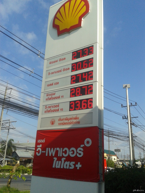 Тем временем у нас бензин дешевеет