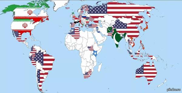 "Какая страна наиболее угрожает миру?"