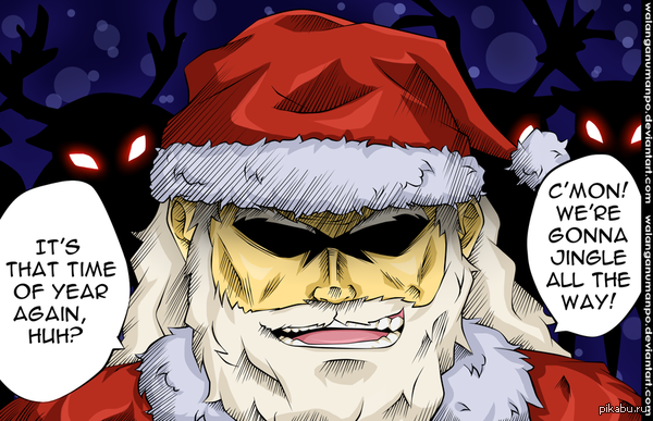 Badass Santa