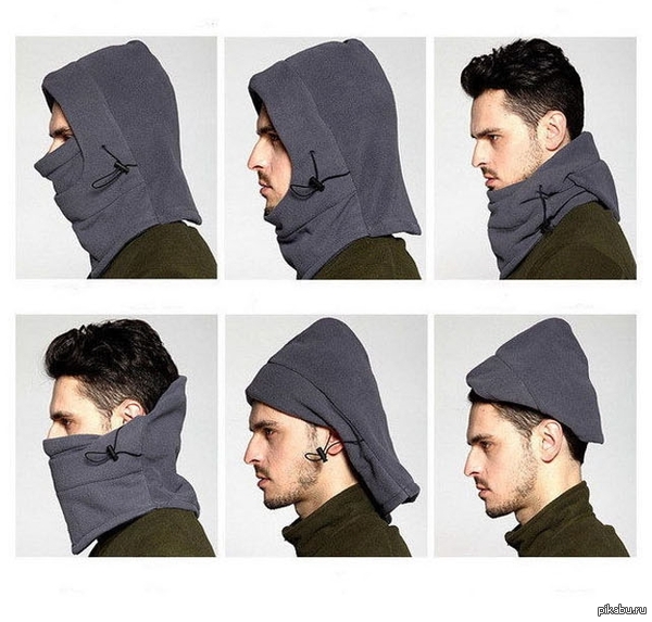 Странные способы носить шапку.