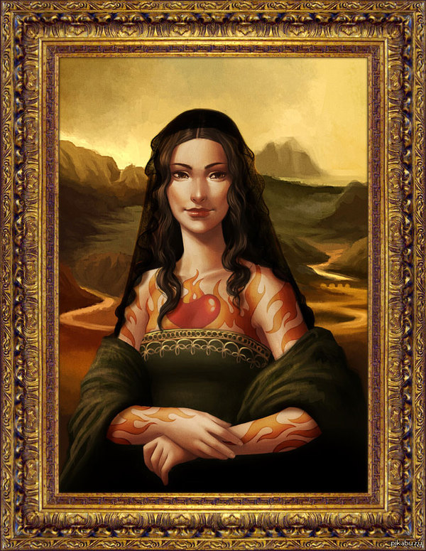 Mona Lisa tribute 