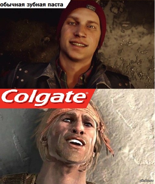 Реклама зубной пасты