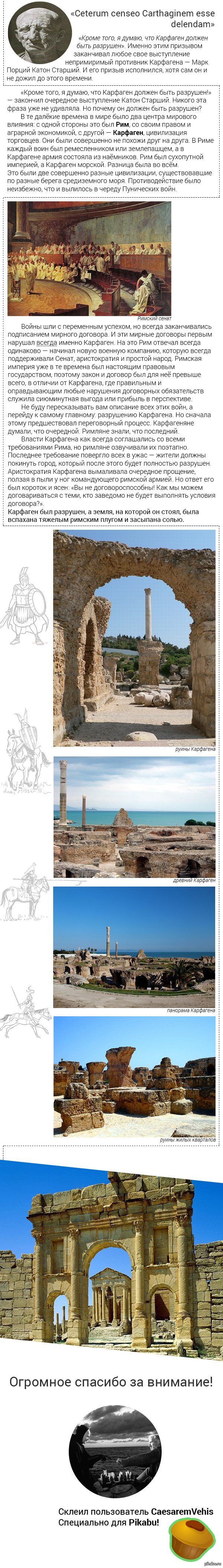 Carthago delenda est Пикабу