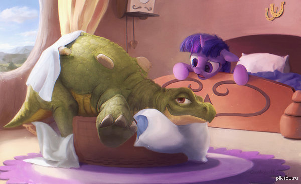 You look strange, Spike 