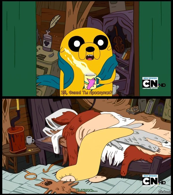 И так каждое утро