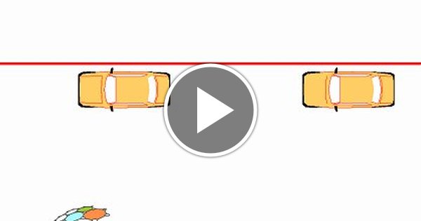 Параллельна заднего хода. Параллельная парковка задним ходом анимация.