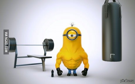 One serious bad ass minion