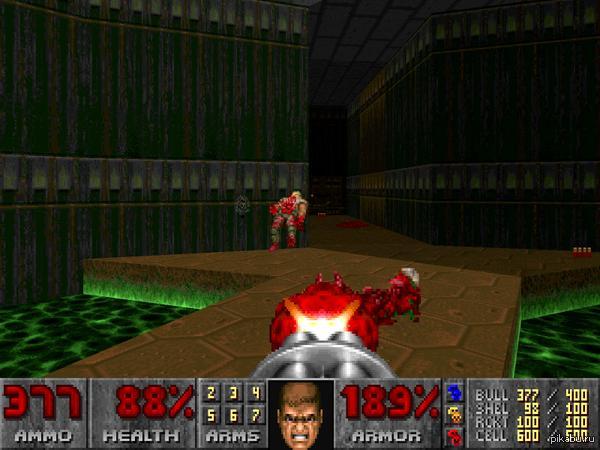 Первые компьютерные игры. Doom 1 1993. Дум игра 1993.