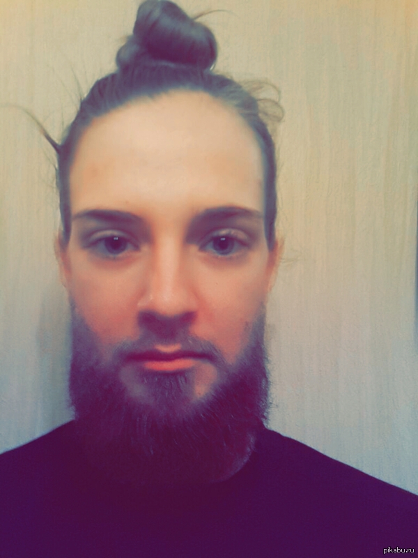 Совмещение фотографии брата и сестры.