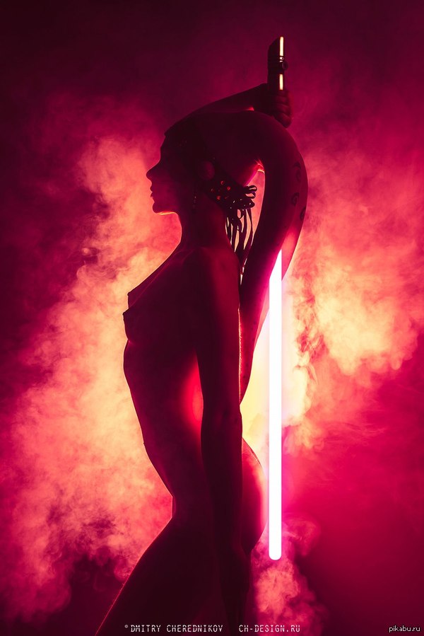 A beautiful picture, for an amateur. - Sith, Star Wars, NSFW, Beautiful girl, Jedi