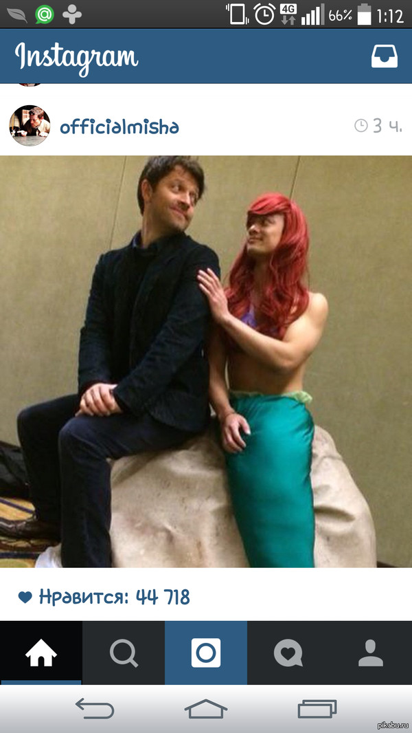 Просто Миша Колинз и русалка Осрик Чо