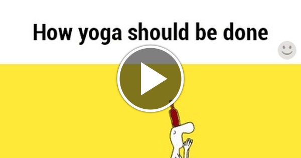 Как правильно надо заниматься йогой. | Пикабу