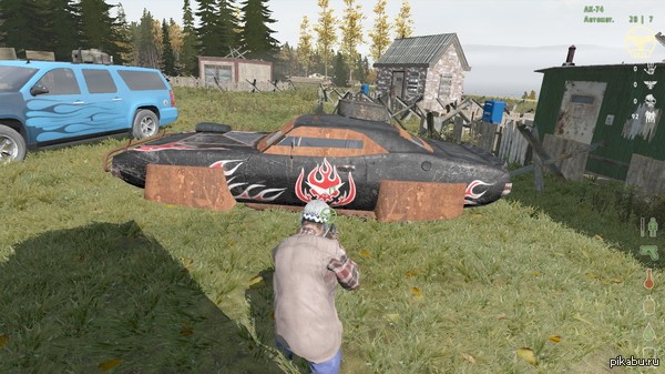 Играю я такой в DayZ и вдруг в моих венах потекла магма.